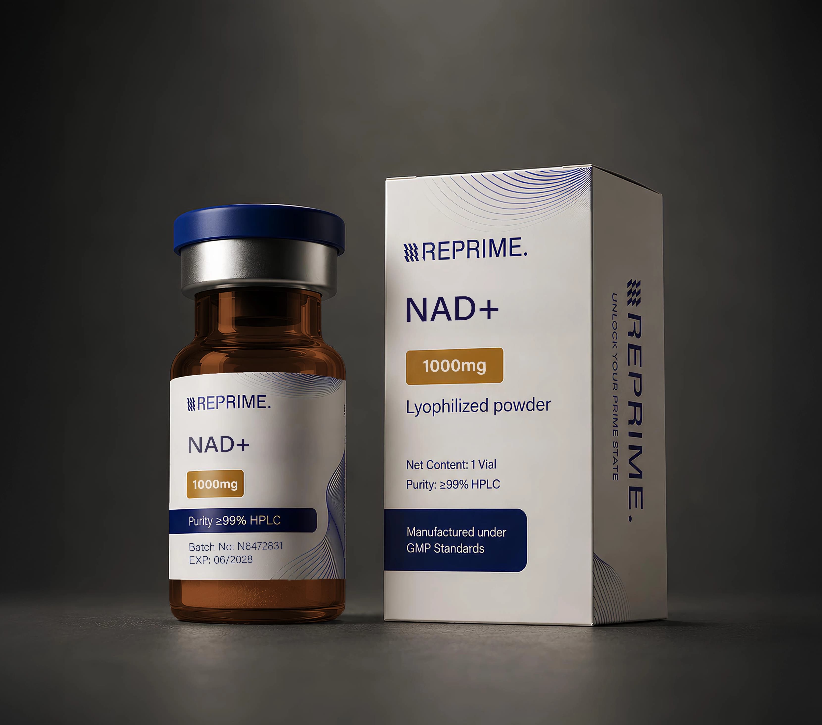 NAD+ — Coenzyme — cellular-energy research — research-grade peptide, HPLC verified